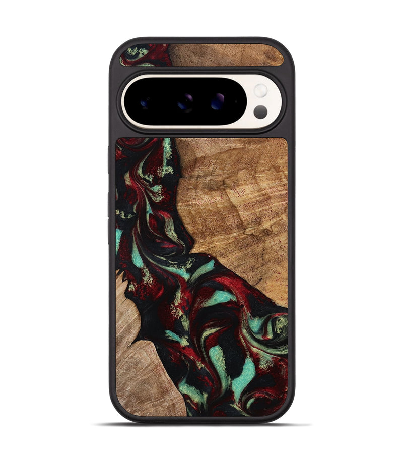 Pixel 9 Pro Wood Phone Case - Sheldon (Red, 799996)