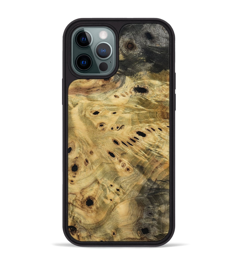 iPhone 12 Pro Max Wood Phone Case - Kira (Wood Burl, 799997)