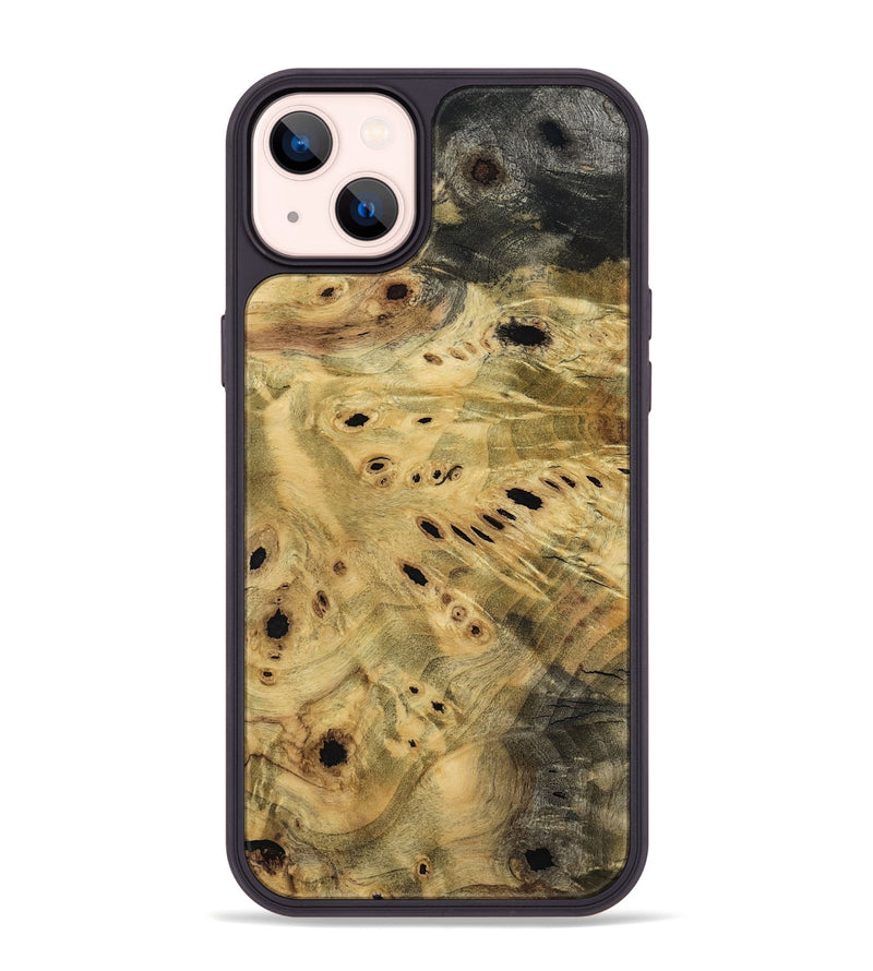 iPhone 14 Plus Wood Phone Case - Kira (Wood Burl, 799997)
