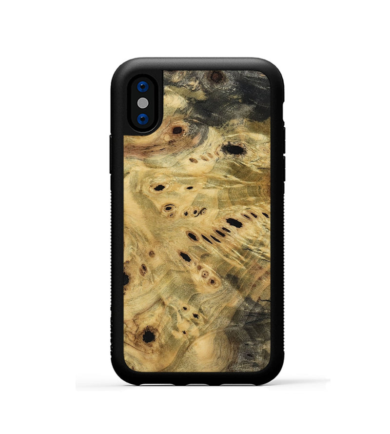 iPhone Xs Wood Phone Case - Kira (Wood Burl, 799997)