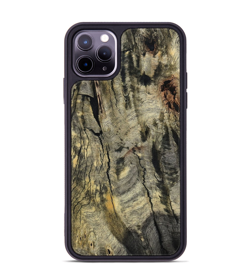 iPhone 11 Pro Max Wood Phone Case - Emberly (Wood Burl, 799998)