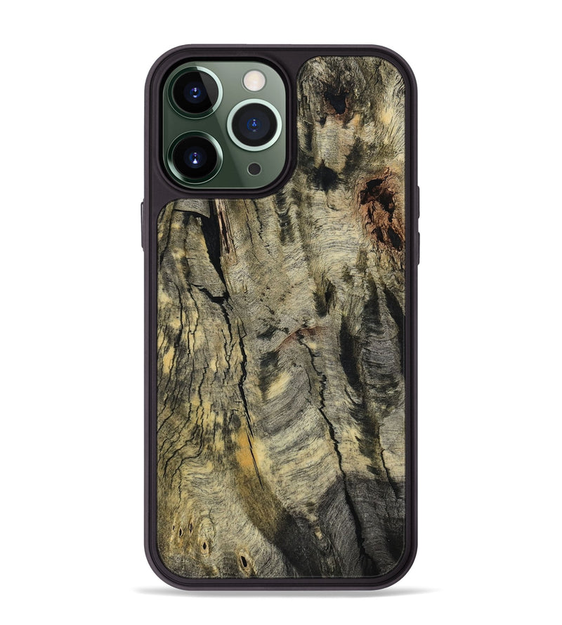 iPhone 13 Pro Max Wood Phone Case - Emberly (Wood Burl, 799998)
