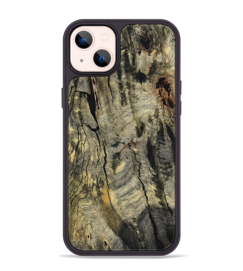 iPhone 14 Plus Wood Phone Case - Emberly (Wood Burl, 799998)
