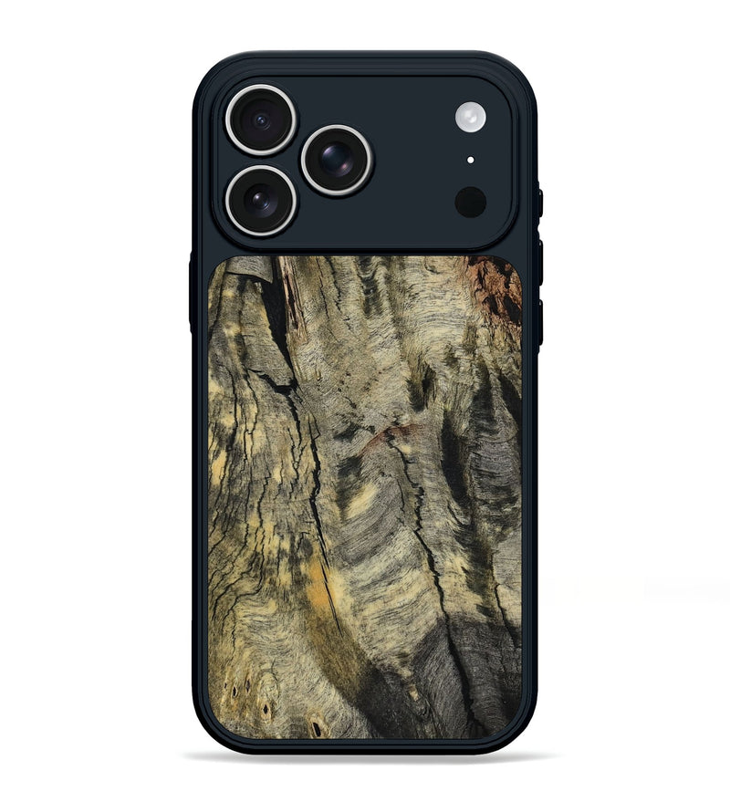 iPhone 17 Pro Max Wood Phone Case - Emberly (Wood Burl, 799998)