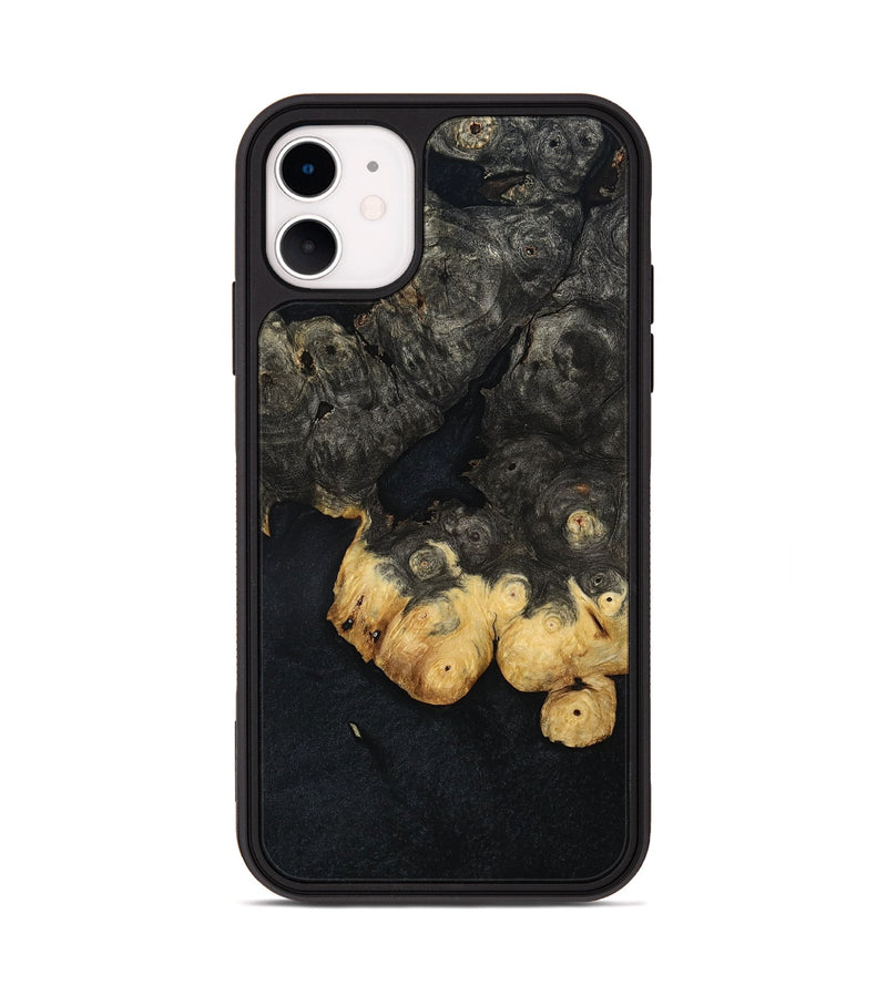 iPhone 11 Wood Phone Case - Odis (Wood Burl, 800001)