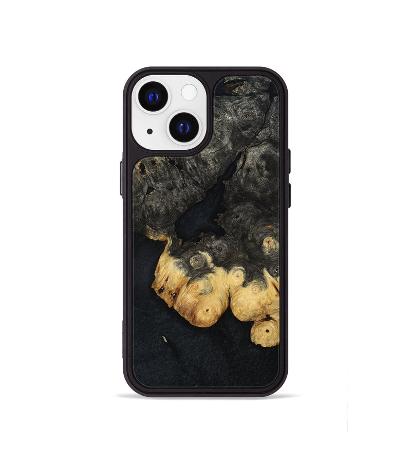 iPhone 13 mini Wood Phone Case - Odis (Wood Burl, 800001)