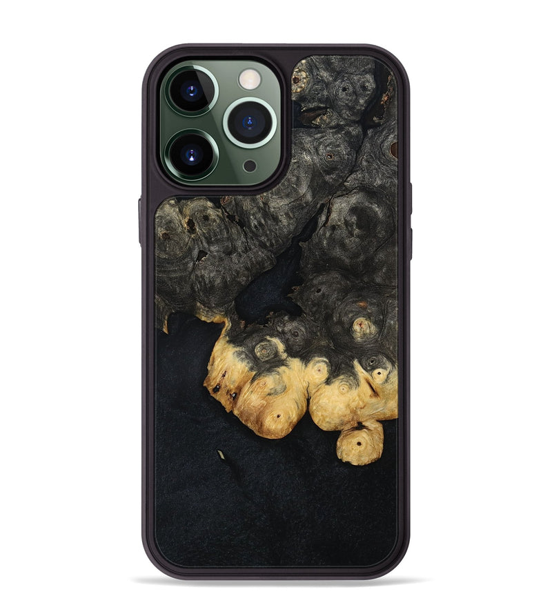 iPhone 13 Pro Max Wood Phone Case - Odis (Wood Burl, 800001)