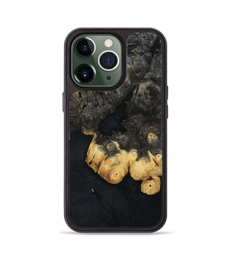 iPhone 13 Pro Wood Phone Case - Odis (Wood Burl, 800001)