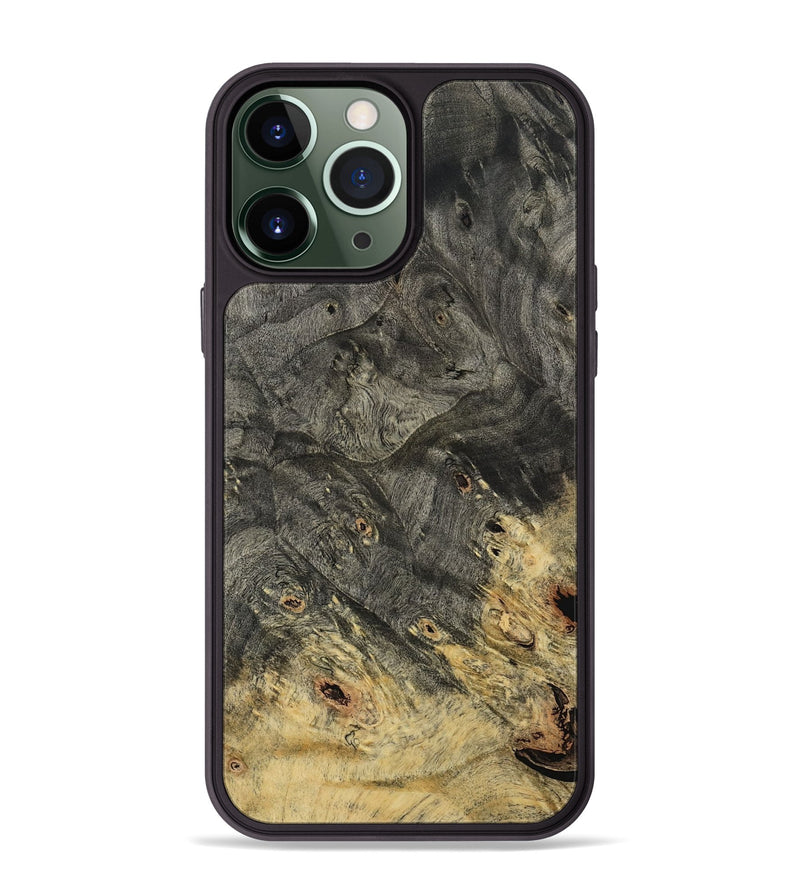 iPhone 13 Pro Max Wood Phone Case - Isabela (Wood Burl, 800003)