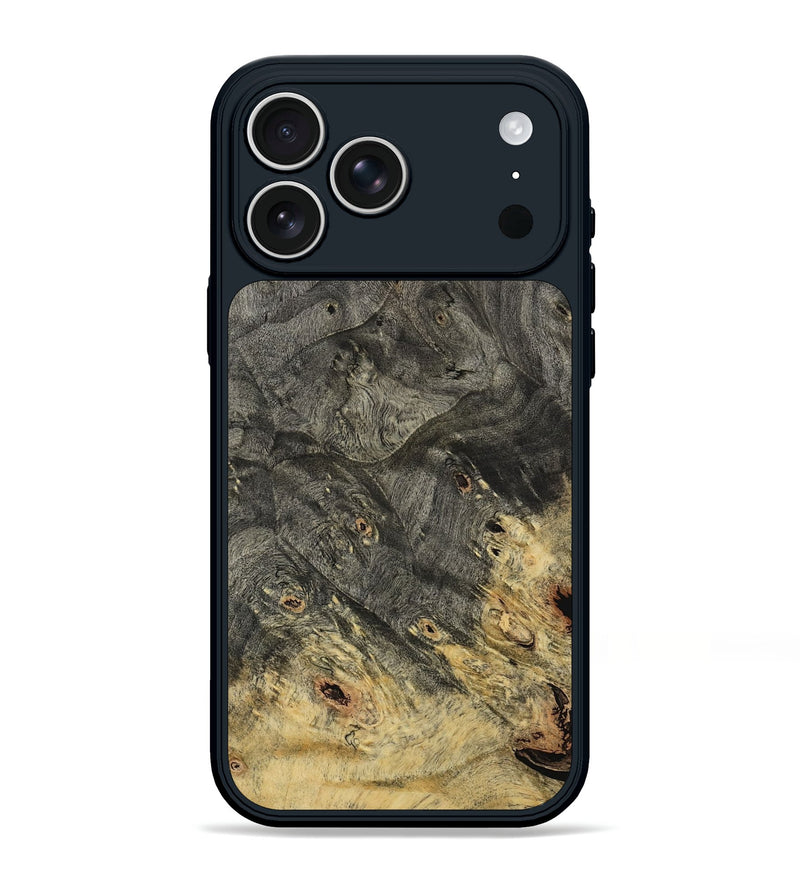 iPhone 17 Pro Max Wood Phone Case - Isabela (Wood Burl, 800003)
