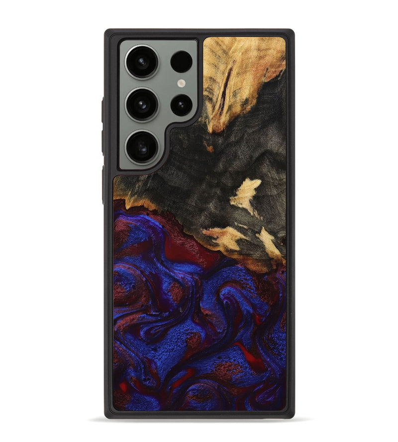 Galaxy S23 Ultra Wood Phone Case - Brock (Red, 800004)