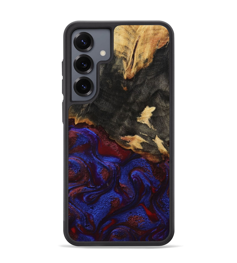 Galaxy S25 Plus Wood Phone Case - Brock (Red, 800004)