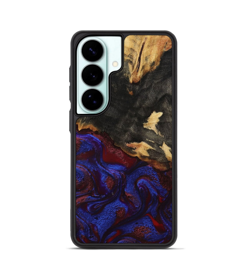 Galaxy S26 Wood Phone Case - Brock (Red, 800004)