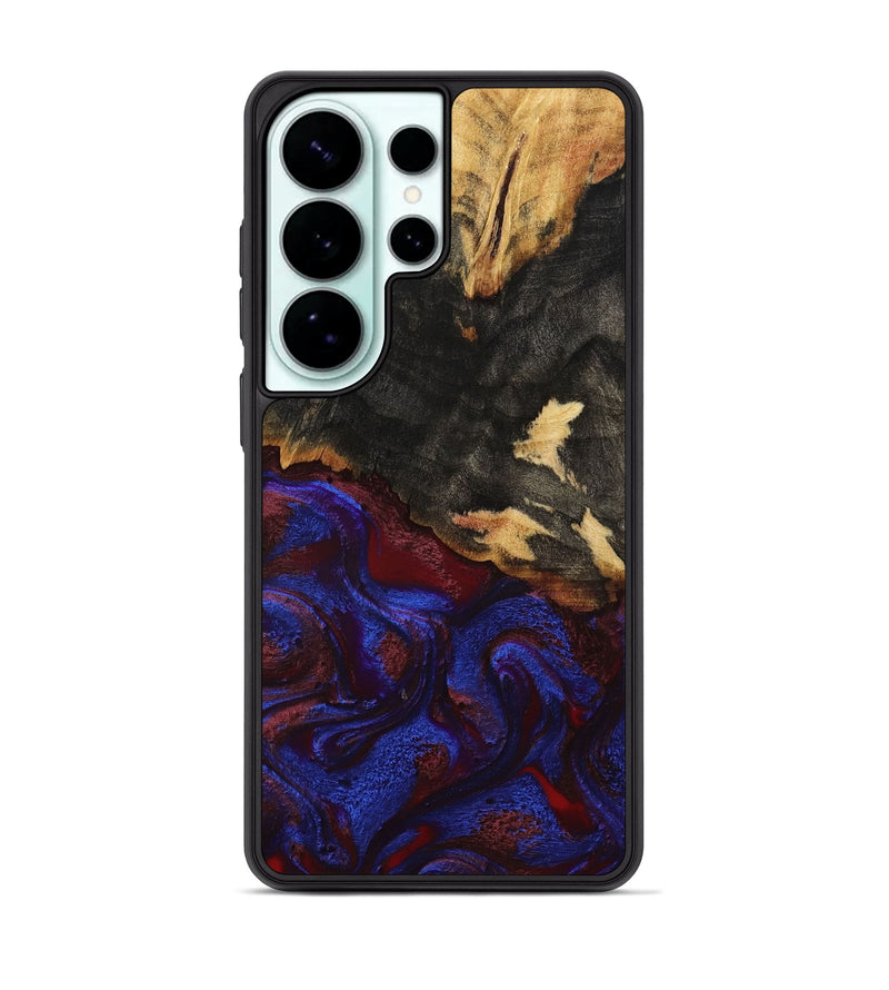 Galaxy S26 Ultra Wood Phone Case - Brock (Red, 800004)