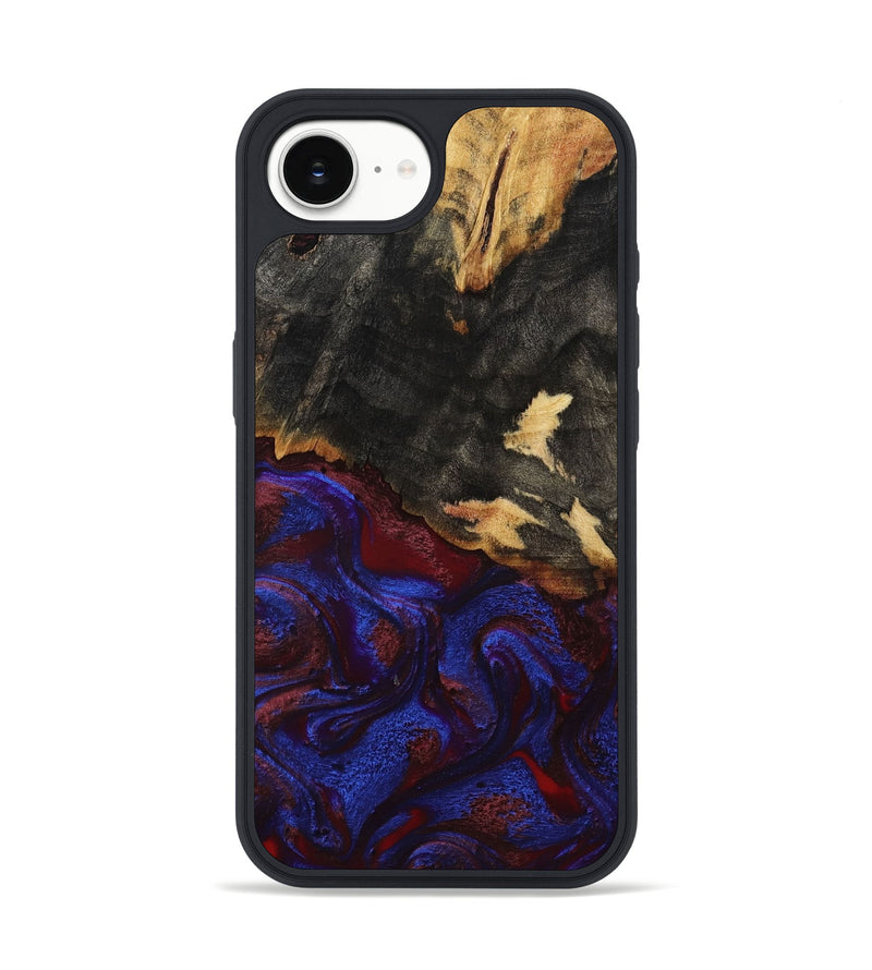 iPhone 16e Wood Phone Case - Brock (Red, 800004)