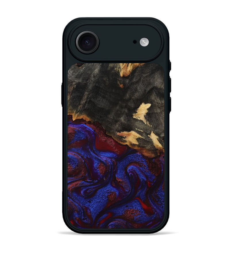 iPhone 17 Air Wood Phone Case - Brock (Red, 800004)