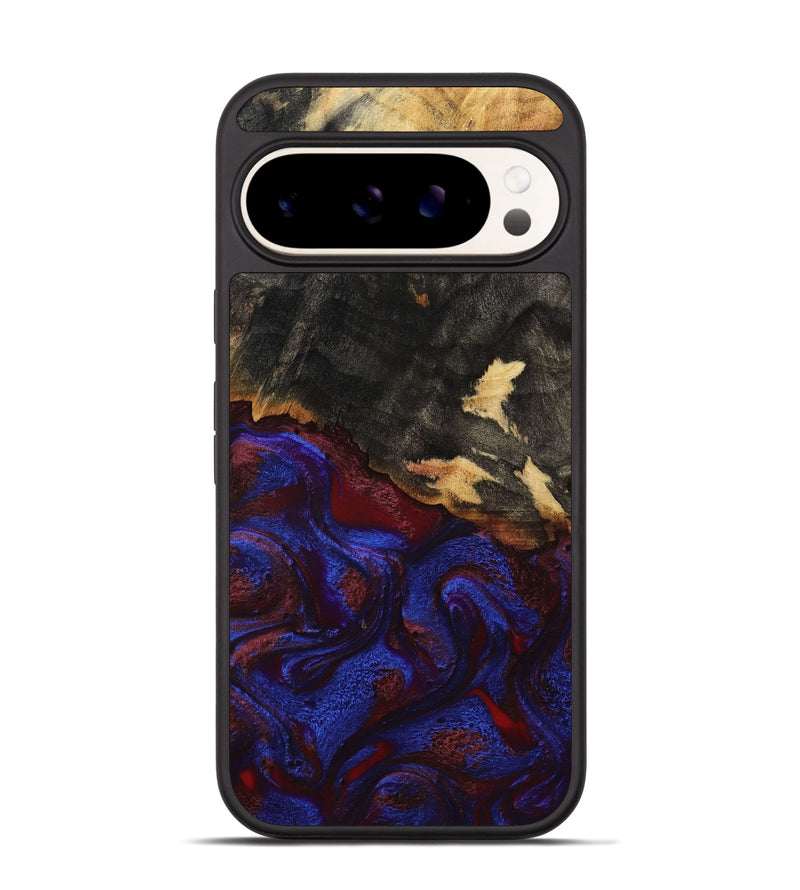 Pixel 9 Pro Wood Phone Case - Brock (Red, 800004)