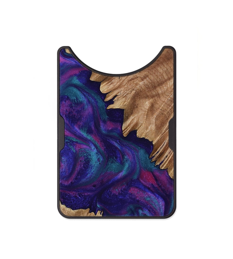 Alloy Wood Wallet - Charles (Purple, 800008)