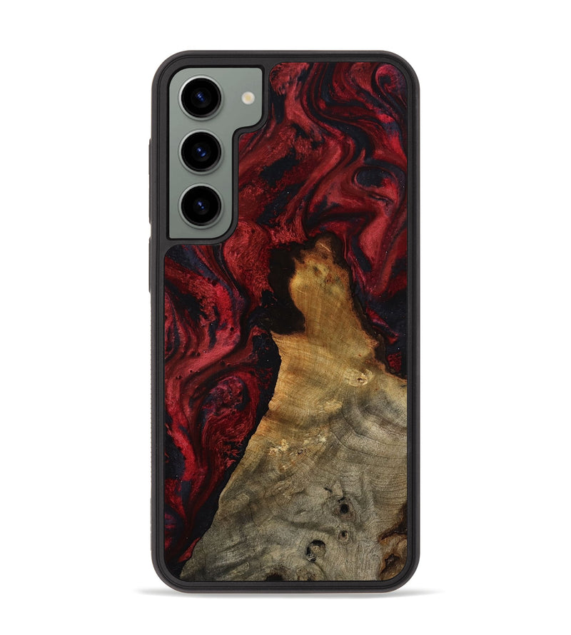 Galaxy S23 Plus Wood Phone Case - Alessia (Red, 800009)