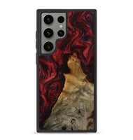 Galaxy S23 Ultra Wood Phone Case - Alessia (Red, 800009)