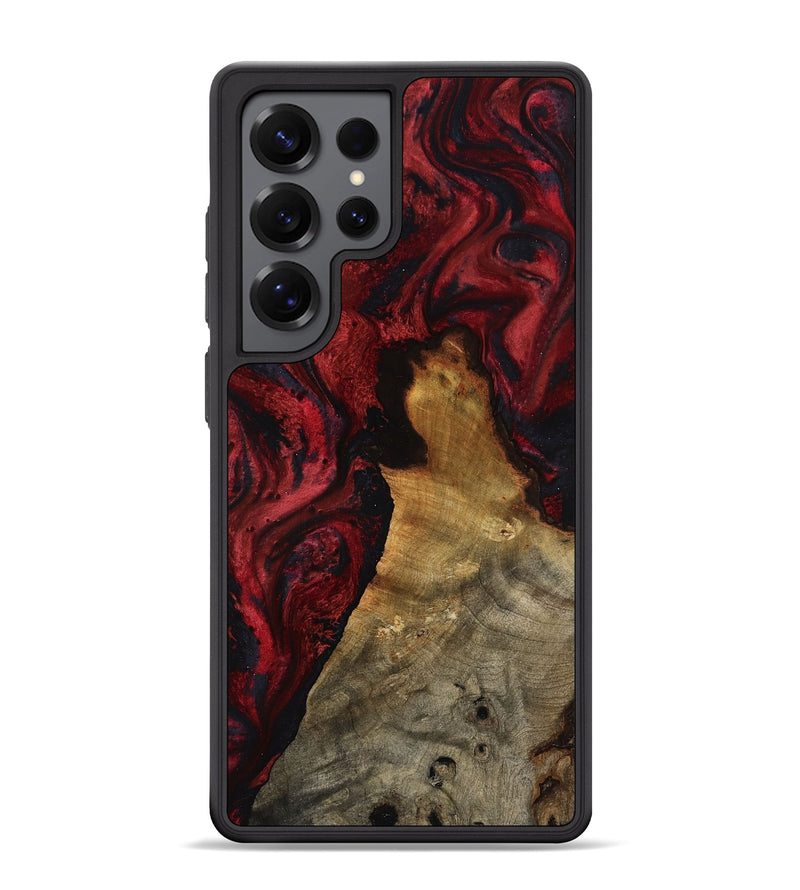 Galaxy S25 Ultra Wood Phone Case - Alessia (Red, 800009)