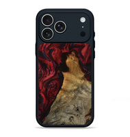 iPhone 17 Pro Max Wood Phone Case - Alessia (Red, 800009)