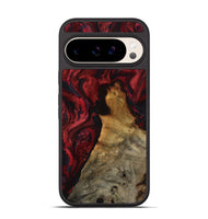 Pixel 10 Wood Phone Case - Alessia (Red, 800009)