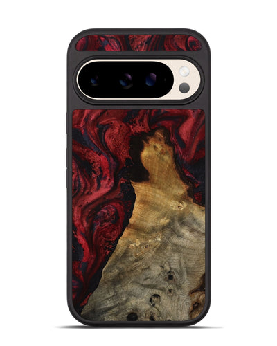 Pixel 10 Wood Phone Case - Alessia (Red, 800009)