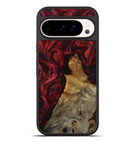 Pixel 9 Pro XL Wood Phone Case - Alessia (Red, 800009)