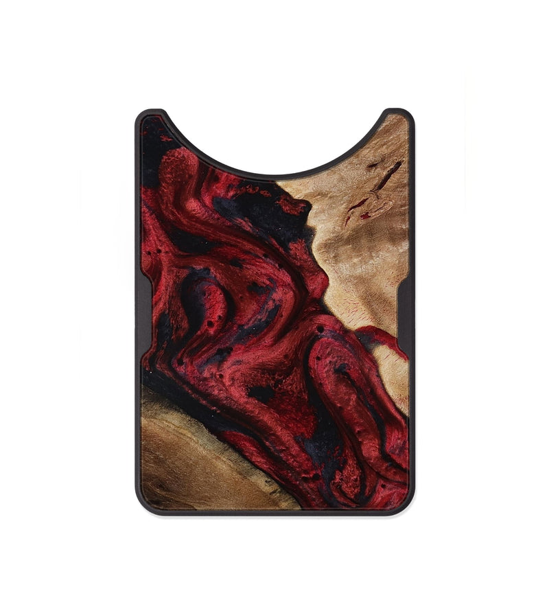 Alloy Wood Wallet - Dortha (Red, 800010)