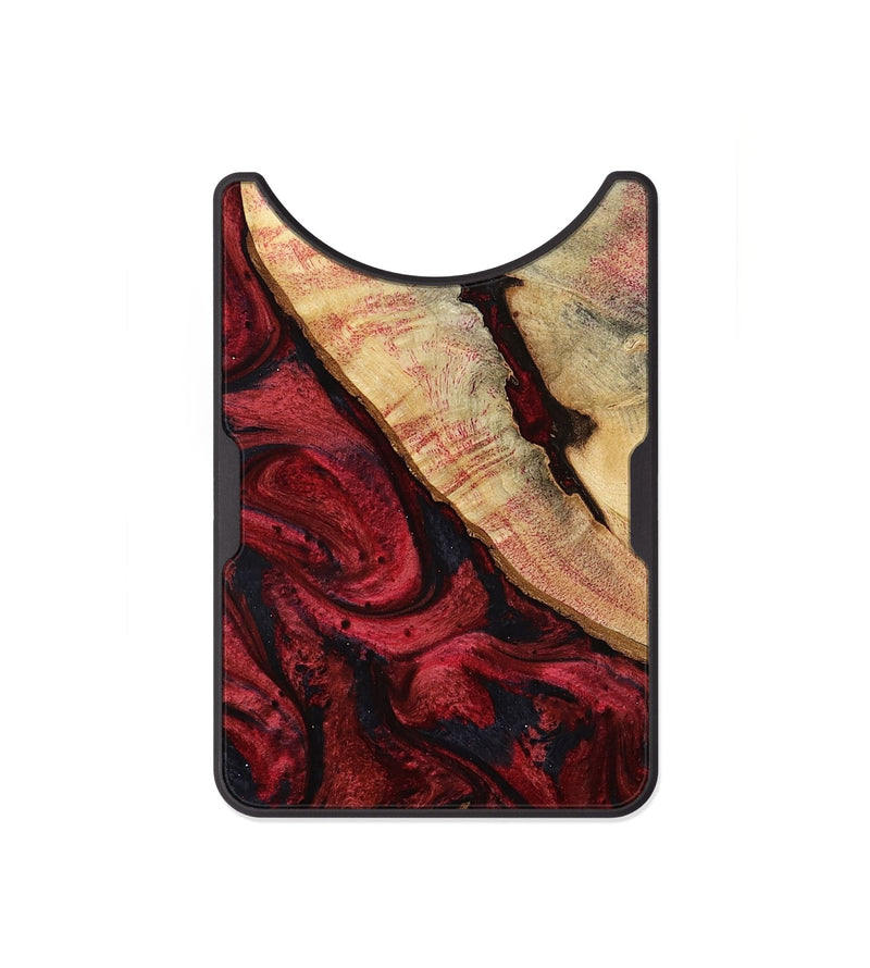 Alloy Wood Wallet - Oaklynn (Red, 800011)