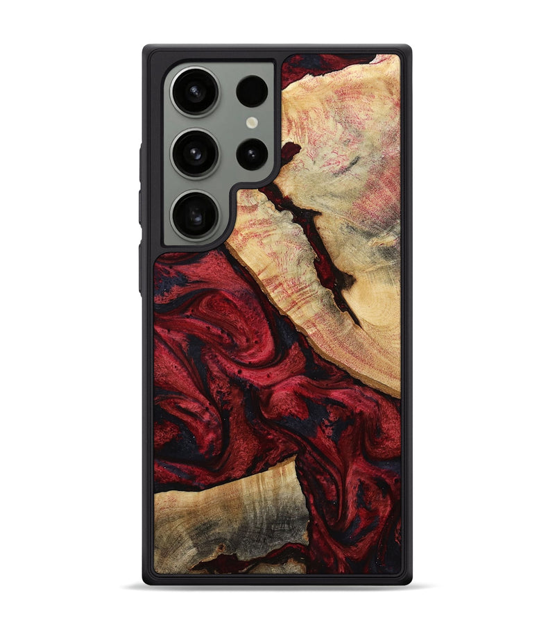 Galaxy S24 Ultra Wood Phone Case - Oaklynn (Red, 800011)