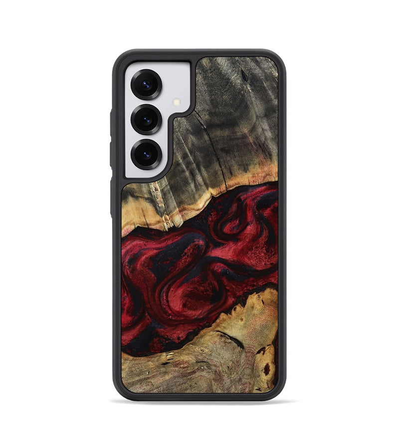 Galaxy S25 Wood Phone Case - Brody (Red, 800014)