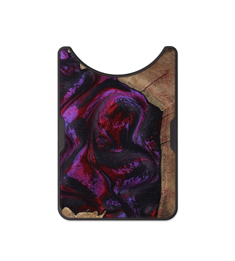 Alloy Wood Wallet - Haylee (Red, 800016)