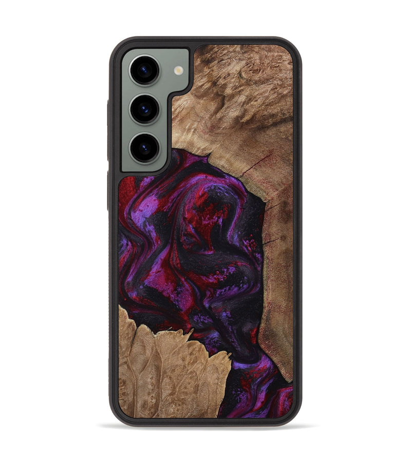 Galaxy S23 Plus Wood Phone Case - Haylee (Red, 800016)