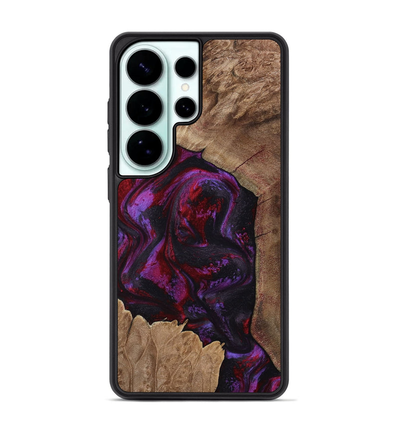 Galaxy S26 Ultra Wood Phone Case - Haylee (Red, 800016)