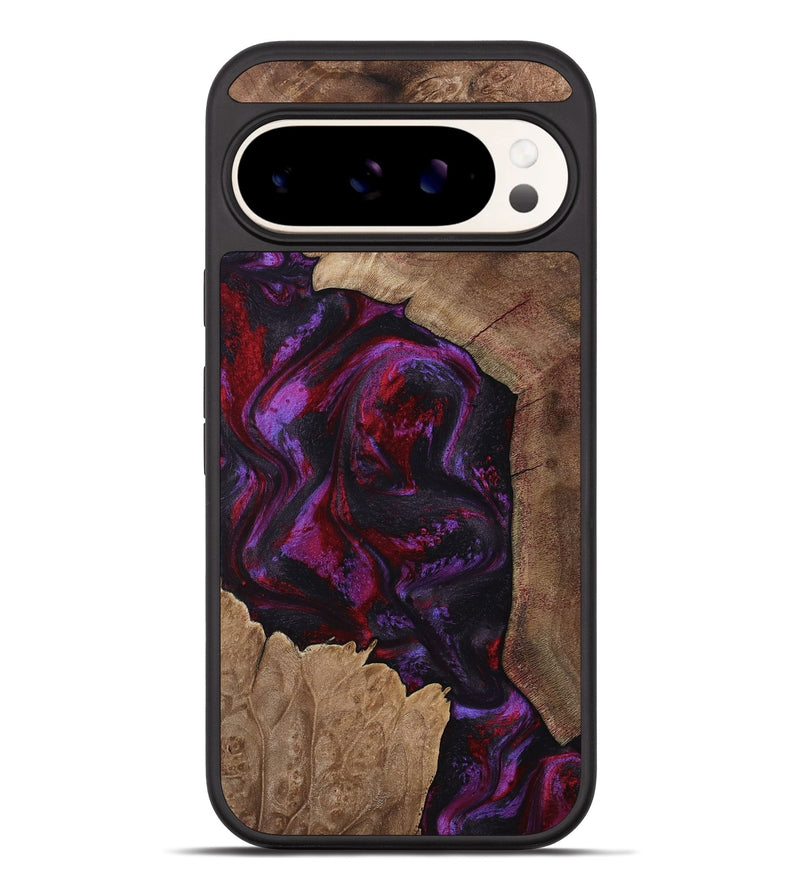 Pixel 10 Pro XL Wood Phone Case - Haylee (Red, 800016)