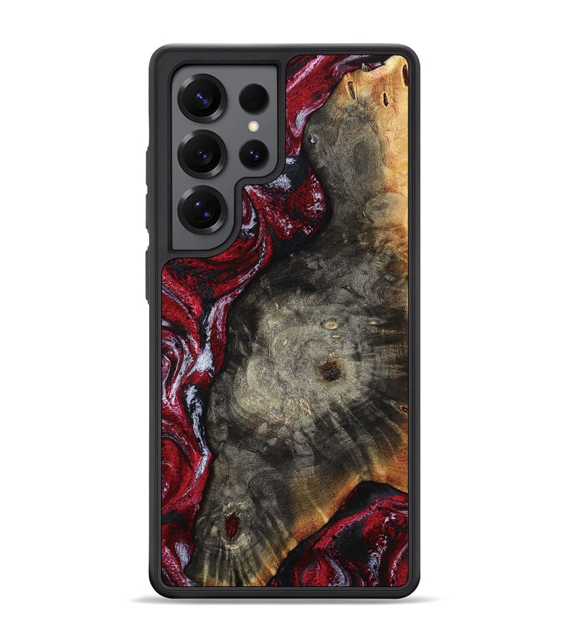 Galaxy S25 Ultra Wood Phone Case - Jax (Red, 800017)