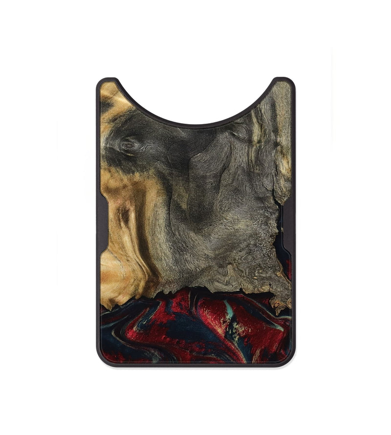 Alloy Wood Wallet - Willa (Red, 800018)