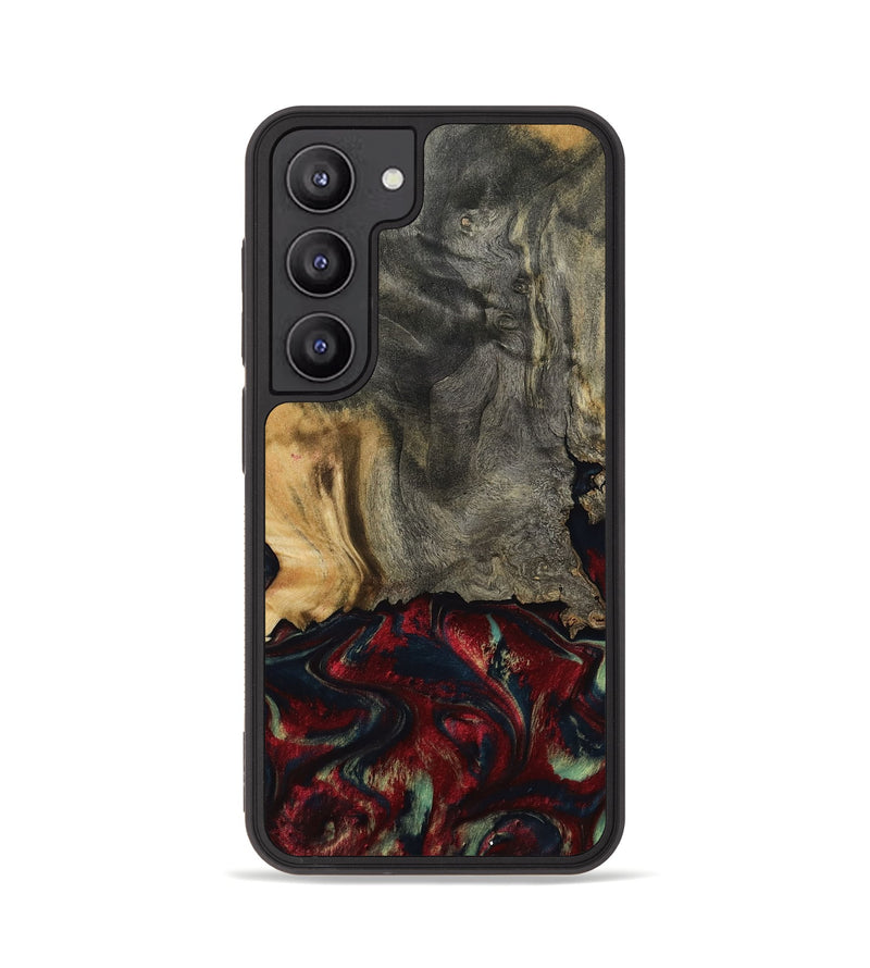 Galaxy S23 Wood Phone Case - Willa (Red, 800018)