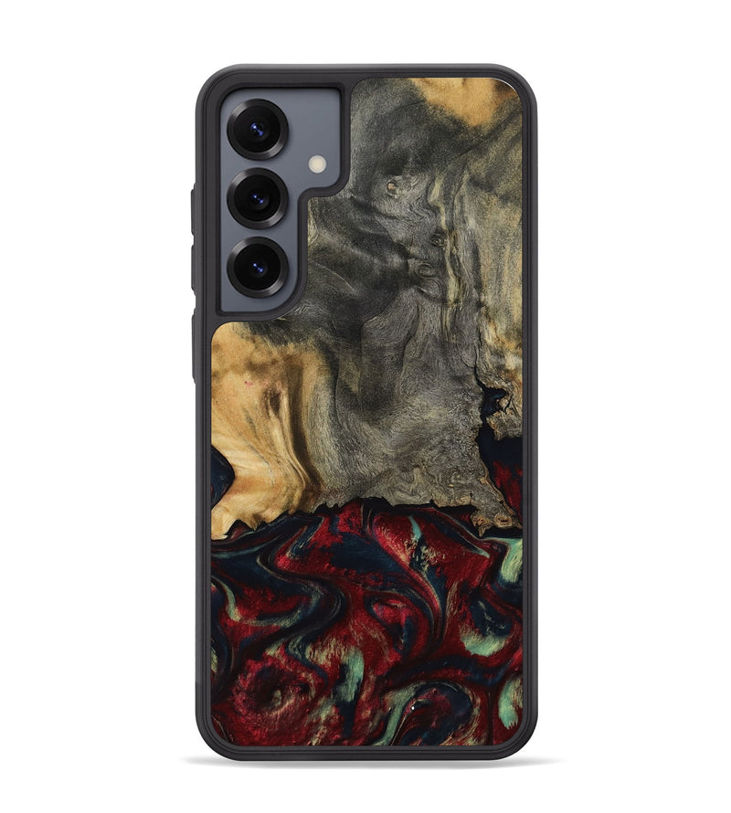 Galaxy S25 Plus Wood Phone Case - Willa (Red, 800018)
