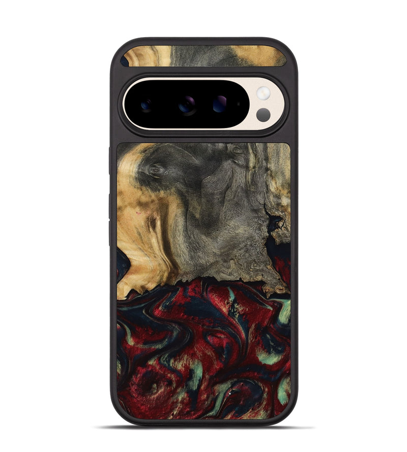 Pixel 10 Wood Phone Case - Willa (Red, 800018)