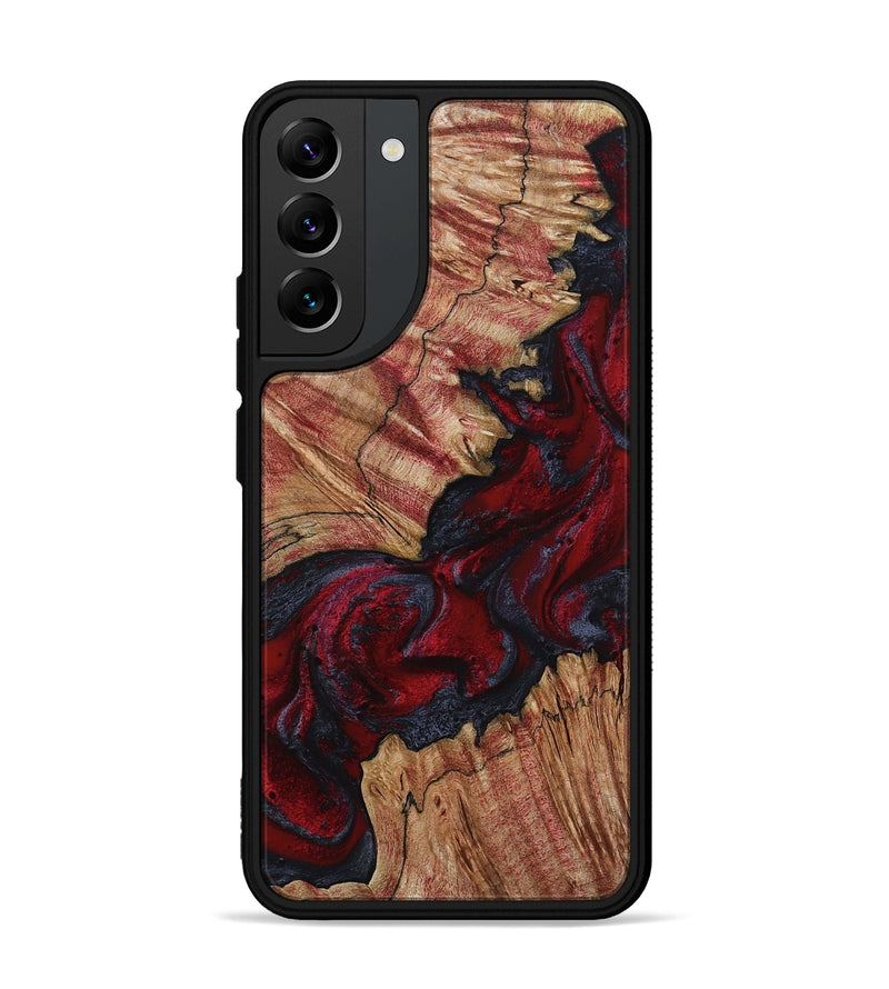 Galaxy S22 Plus Wood Phone Case - Roxanna (Red, 800020)