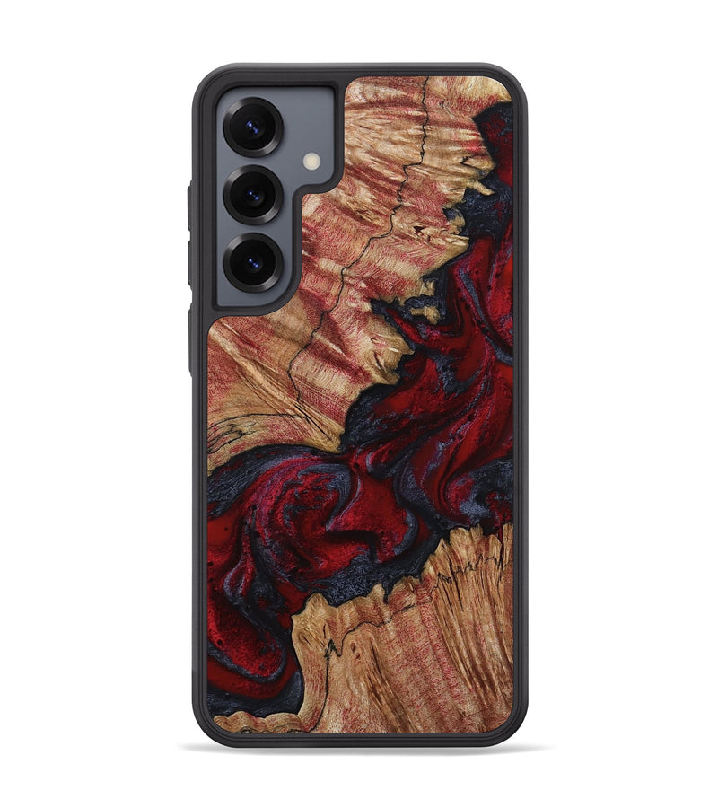 Galaxy S25 Plus Wood Phone Case - Roxanna (Red, 800020)