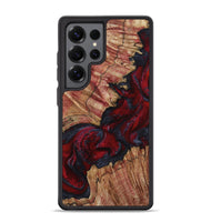 Galaxy S25 Ultra Wood Phone Case - Roxanna (Red, 800020)