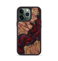 iPhone 13 Pro Wood Phone Case - Roxanna (Red, 800020)
