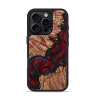 iPhone 16 Pro Wood Phone Case - Roxanna (Red, 800020)