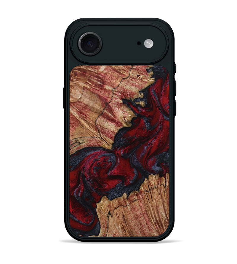 iPhone 17 Air Wood Phone Case - Roxanna (Red, 800020)