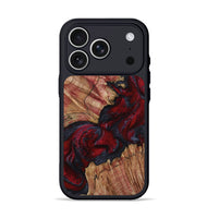 iPhone 17 Pro Wood Phone Case - Roxanna (Red, 800020)