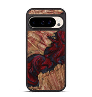 Pixel 10 Wood Phone Case - Roxanna (Red, 800020)
